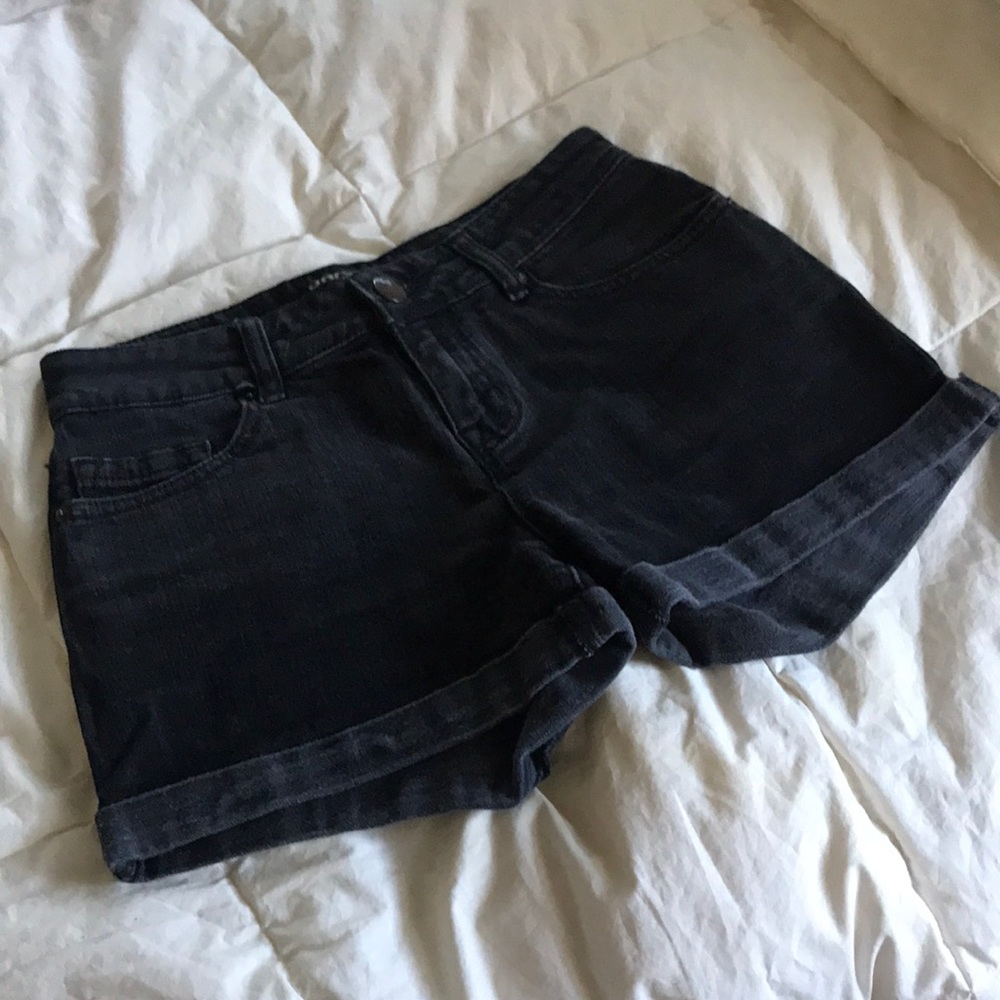 Like new - BDG black high-waisted shorts!